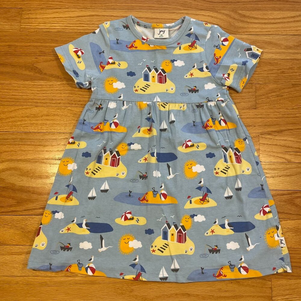 JNY Beach Print Dress